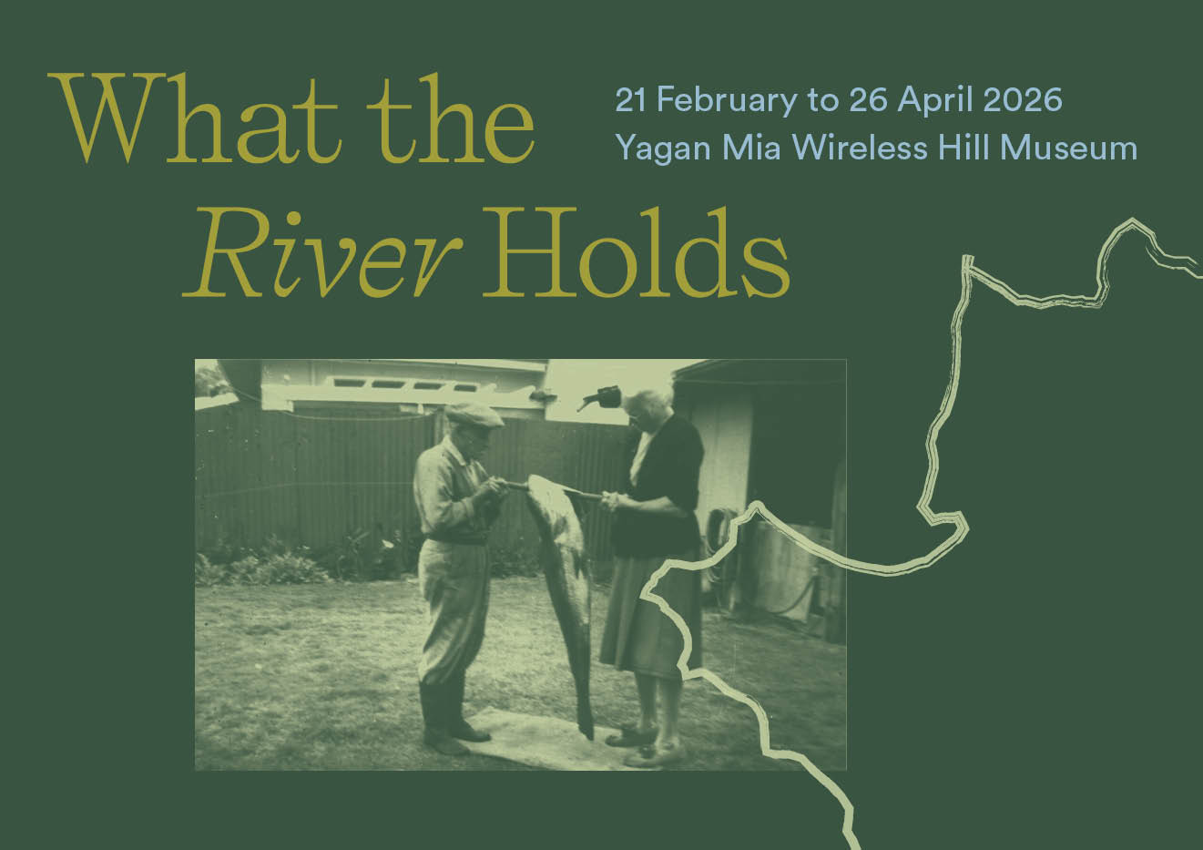 Two people holding up a fish