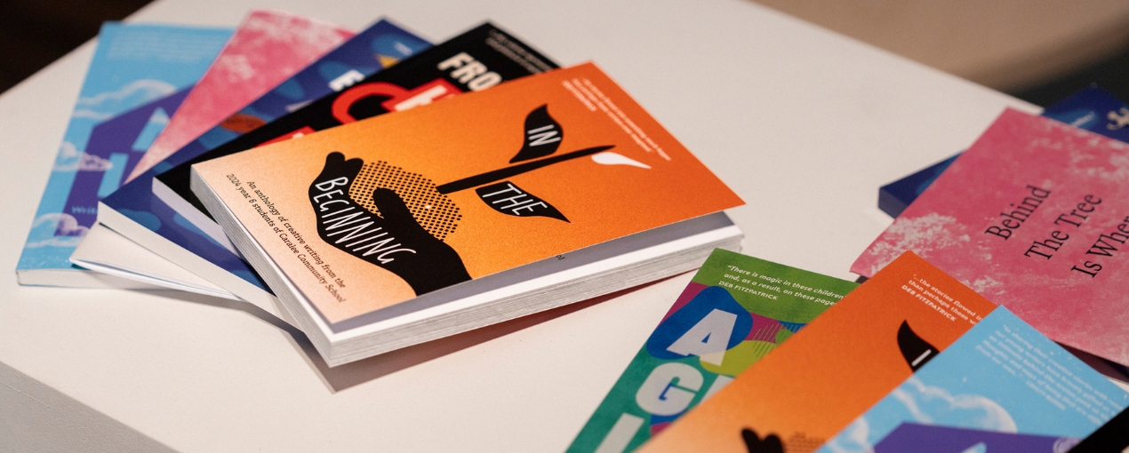 A selection of Write Club published books - available to borrow from our City of Melville libraries, photograph by Hugh Sando